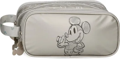 Produktbild von Disney Mickey 100 Federmäppchen Grau  Mann Grau One Size