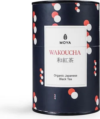 HERBATA CZARNA WAKOUCHA JAPOŃSKA BIO 60 g - MOYA MATCHA