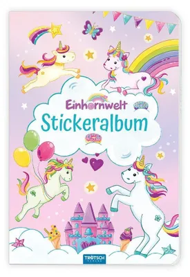 Produktbild von Trötsch Mein Stickeralbum Einhornwelt Stickerbuch