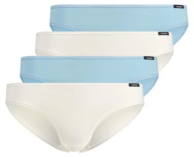 Produktbild von 4er Pack SKINY Damen Rio Slips Bikini Briefs Every Day In Baumwolle Advantage