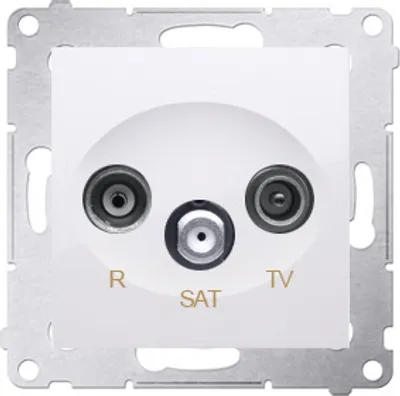 Immagine prodotto di Presa antenna satellitare doppia DASK.01/11 CONTATTO SIMON