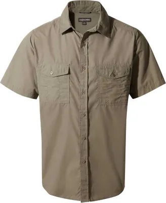 Produktbild von Craghoppers Kiwi Kurzarmhemd Beige M Herren Beige M