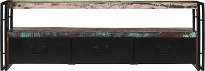 Produktbild von vidaXL TV-Schrank Altholz Massiv 120x30x40 cm