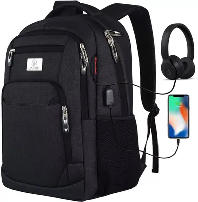 Produktbild von 30L Rucksack Herren Damen Sport Reise Rucksack Laptop Rucksack mit USB Anschluss
