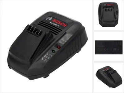 Zdjęcie produktu dla Bosch AL 1830 CV, Ładowarka do baterii, Bosch, Czarny, Litowo-jonowa (Li-Ion), 18 V, 0 - 45 °C