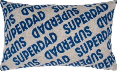 Produktbild von Pad Kissenhülle Super-Dad 35 x 60 cm blau modern mit Schriften RV