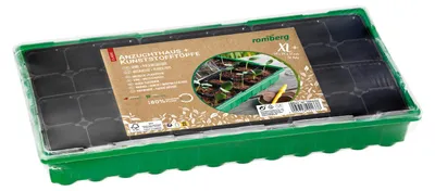 Produktbild von romberg ANZUCHTHAUS Anzucht-Gewächshaus „XL Plus“ 10094204 36 Töpfe 6cm