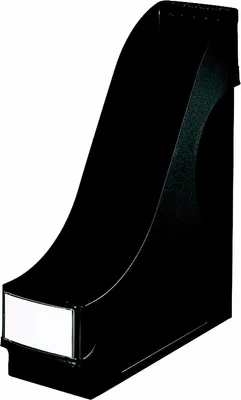 Image de Porte-revues Leitz A4 plastique noir paquet de 8