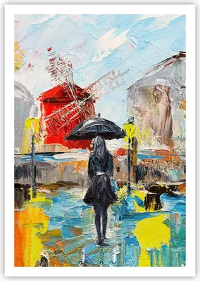 Produktbild von Poster - Poster ohne Rahmen - Frau Bild Öl - 70x100 cm - Wand Bild - Wanddeko - Wandbilder - Kunstposter - Wandposter - Bilder - Kunstdruck - Wanddekoration - Wandbild - P2XPA70x100-4974