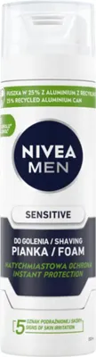 Zdjęcie produktu dla NIVEA MEN 5095487006 NIVEA MEN MEN Sensitive Rasierschaum 200 ml