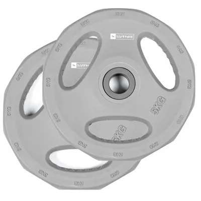 Zdjęcie produktu dla Zestaw OBCIĄŻEŃ 2x5KG do sztangi B- PUMP talerze 10KG METALOWE obciążenie