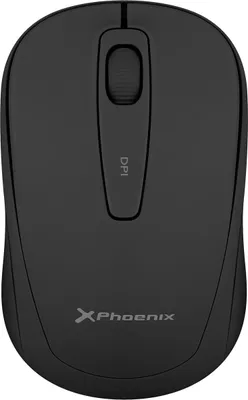 Productafbeelding van Draadloze optische muis Phoenix M250, zwart (1 stuk)