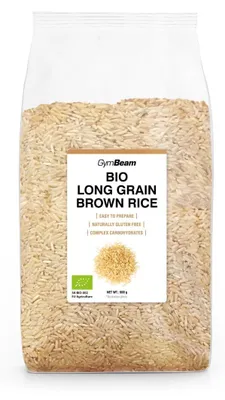 Image de GymBeam - Riz completà grains longs, 500 g