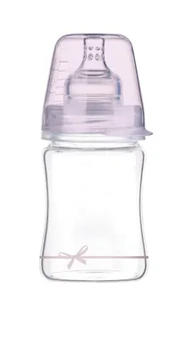 Zdjęcie produktu dla LOVI Butelka szklana Diamond Glass Baby Shower Girl 150 ml 74/104girl