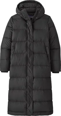 Produktbild von Jacke PATAGONIA W SILENT DOWN LONG PARKA Lady, schwarz Größe: L