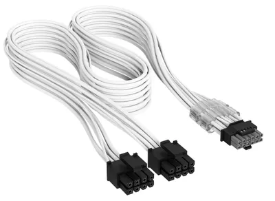 Produktbild von Corsair CP-8920424, 2 x EPS 8-pin, 12VHPWR, 0,65 m, Männlich, Männlich, Gerade