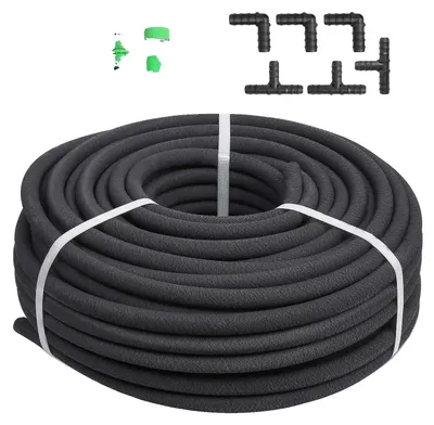 Obrázek produktu pro Zavlažování hadicí, úspora vody, flexibilní instalace, 12,7 mm (c), 50 m (a), černá (a)