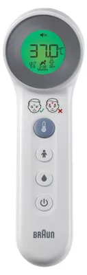 Productafbeelding van BRAUN Voorhoofdthermometer BNT400WE