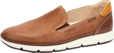 Produktbild von Pikolinos Herren Slipper Leder Mokassin Schlupfschuh Fuencarral M4A-3221C1, Größe:45 EU, Farbe:Braun