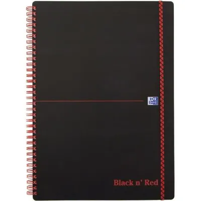 Produktbild von Oxford 400047653, Einfarbig, Schwarz, A4, Matt, 90 g/m², Universal