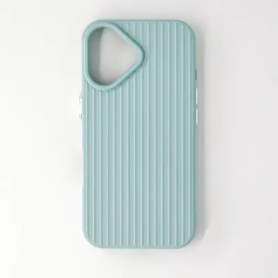 Produktbild von Handy Hülle Für iPhone 16 mit Kameraschutz Türkis Case Bumper - Für Apple iPhone 16, Türkis