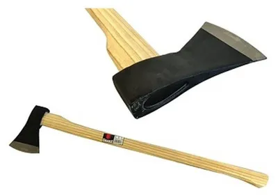 Obrázek produktu pro Výprodej! Porýnská sekera s rukojetí z tvrdého dřeva, 1250 g, 73 cm