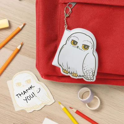 Image de Breloczek do kluczy Harry Potter z notatnikiem Hedwigiem
