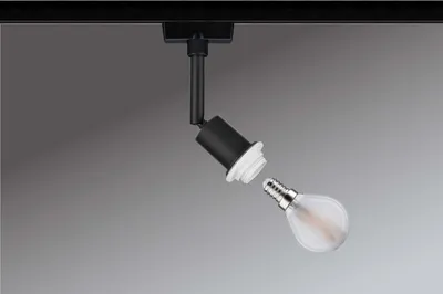 Produktbild von Paulmann DecoSystems, Schienenlichtschranke, E14, 1 Glühbirne(n), Schwarz