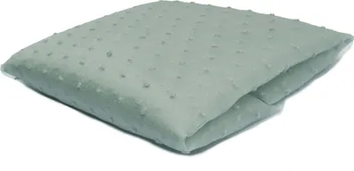 Obrázok produktu pre Organzová látka s vyšívanými bodkami, svetlosivá, 50 x 150 cm