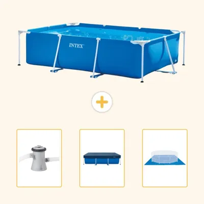 Produktbild von Rechteckiger Frame Pool - 260x160x65 cm - 4-teilig SCB76
