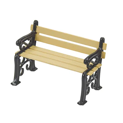 Produktbild von Miniatur Gartenbank 20 x 50 mm