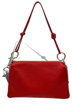 Immagine prodotto di Borsa a tracolla da donna in pelle, rosso, D2OTF861R3