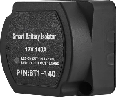 Produktbild von SucceBuy Split Charge Relay Kit, 2 m 12 V automatischer Doppelbatterie-Isolator mit 140 A VSR, ideal für Wohnmobil, Marine, Auto, LKW, Caravan, Camper, Yacht, ATV, UTV, Boote