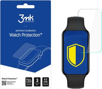 Produktbild von 3mk Display Schutzfolie Watch Protection für Amazfit Band 7 0,2mm (3 Stück)