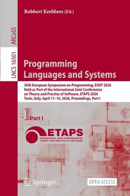 Obrázok produktu pre Programming Languages and Systems