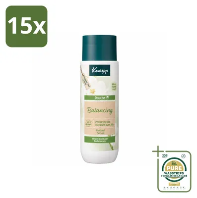 Produktbild von 15 x Kneipp Balancing Douchegel Patchouli - 200 ml - Vorratspackung - 15 Stücke