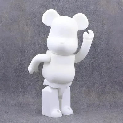 Produktbild von Bearbrick Bär 400% Indoor-Figur 28cm schwarz