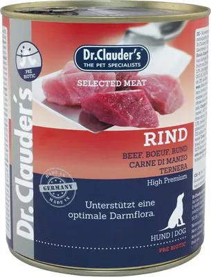 Produktbild von Dr.Clauder‘s 22241000, Adult, jede Rasse, Rind, 800 g