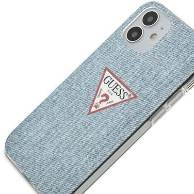 Produktbild von Guess Guhcp12Spcujullb Iphone 12 Mini 5,4"" Niebieski/Hellblau Hardcase Jeans Collection