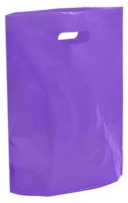 Obrázok produktu pre Plastové vrecká, 50 kusov, 38 x 46 x 8 cm, opakovane použiteľné, vhodné na maloobchod