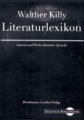Produktbild von Killy , Literaturlexikon (CD-ROM)