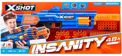 Productafbeelding van XSHOT Insanity - Berzerko (inclusief 48 darts)