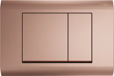 Produktbild von Mexen Fenix 01 Taste zur Betätigung der Spülung, Rosa Gold - 600105