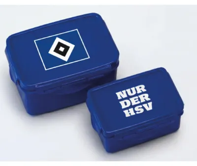 Produktbild von Hamburger SV HSV Brotdose 2er Set HSV
