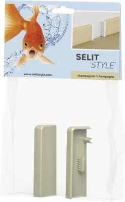 Produktbild von SELITSTYLE Endkappen champagner Höhe 50 mm 2 Stück