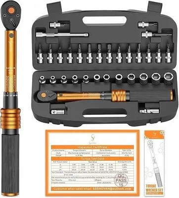 Zdjęcie produktu dla Klucz dynamometryczny rowerowy 3 25 nm zestaw 33 części