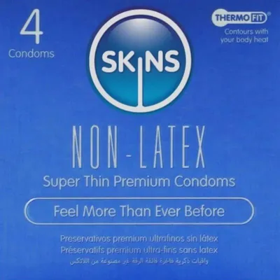 Imagen del producto de Skins - Preservativos Sin Latex Pack 4