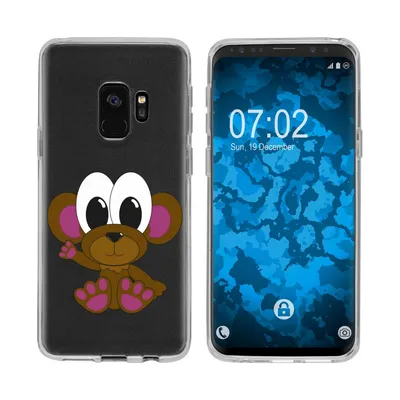 Produktbild von PhoneNatic Case kompatibel mit Samsung Galaxy S9 Silikon-Hülle Cutiemals M3