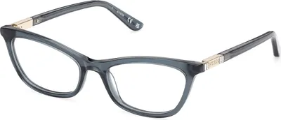 Image de Guess GU50198 090 shiny blue 52/17/140 Lunettes pour femmes