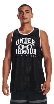 Image de Débardeur Under Armour Baseline Reversible Noir pour homme